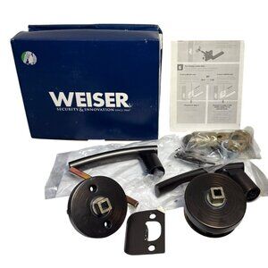 Weiser Passage Lever Set In  Sydney Venitian Bronze SPSL101 SYL11P RDT B 6LS1